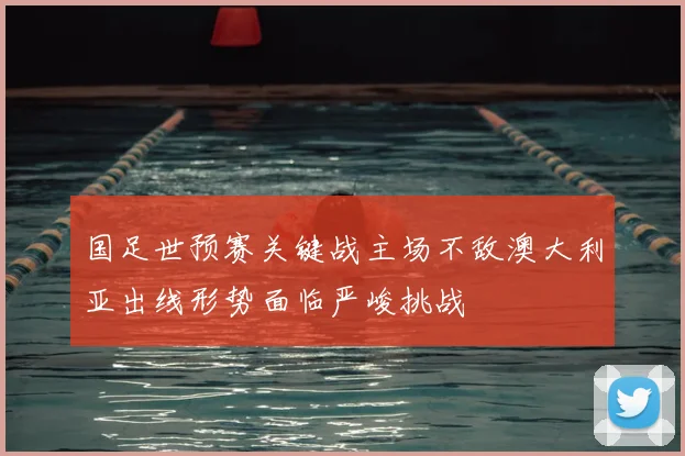 国足世预赛关键战主场不敌澳大利亚出线形势面临严峻挑战